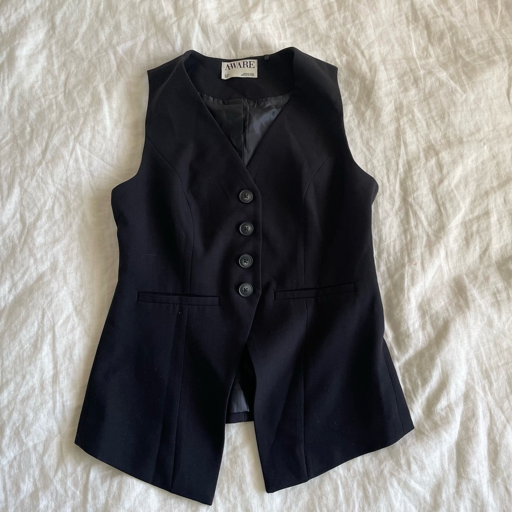 AWARE longline Button-Up Vest